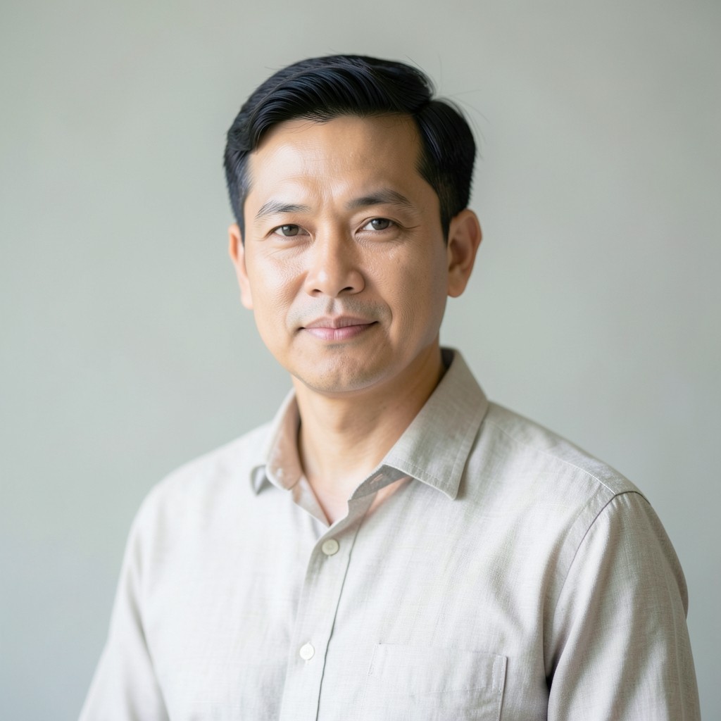 Portrait of Aron Phetchaburi, analytics facilitator at Signal Prismcore